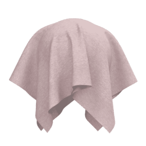 PINK MELANGE COTTON SINGLE JERSEY