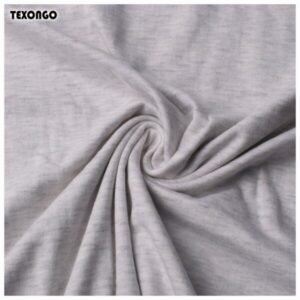 POLY COTTON SPANDEX MELANGE SINGLE JERSEY