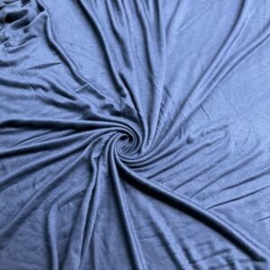 POLY COTTON SNOW HTR BLACK