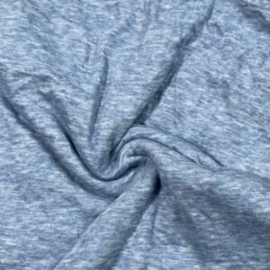 POLYESTER COTTON SLUB MELANGE SINGLE JERSEY
