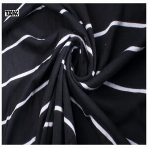 Y/D COTTON STRIPE SINGLE JERSEY